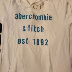 XL A&F White Sparkle Tshirt VTG